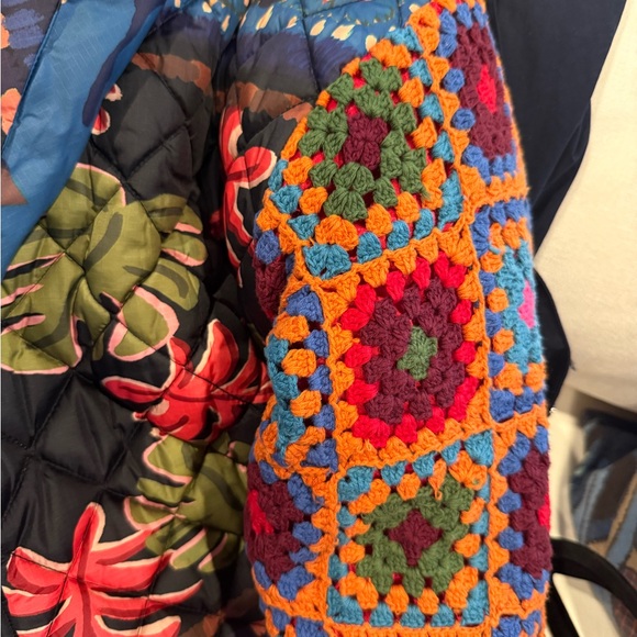 FARM Rio Colorful Patchwork Puffer Jacket - Picture 4 of 4